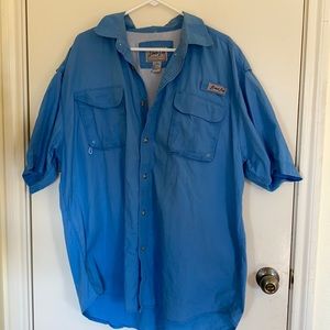Bimini Bay blue fishing shirt size 2xl men’s